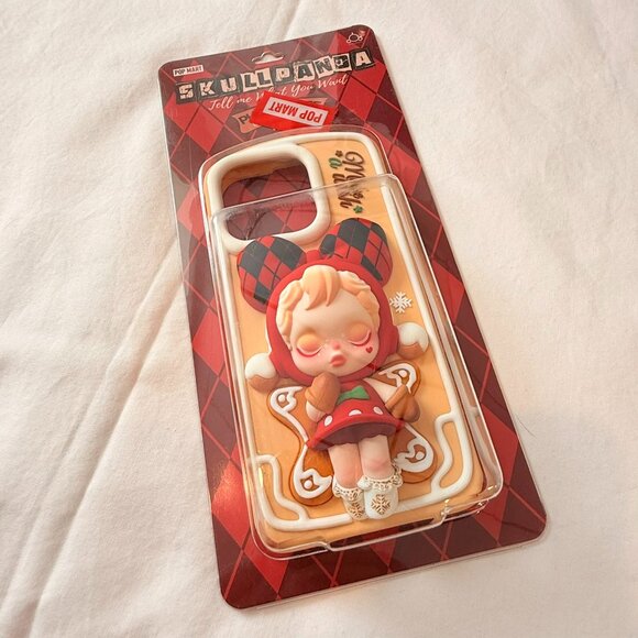SKULLPANDA Tell Me What You Want Series-Phone Case Pop Mart iPhone 16 Pro NEW - Picture 1 of 8